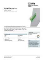 Datasheet for Phoenix Contact 1827596, EAN: 4017918050153 Datasheet for Phoenix Contact 1827596, EAN: 4017918050153