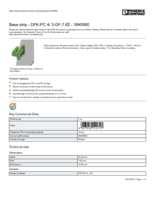 Datasheet for Phoenix Contact 1840560, EAN: 4017918111717