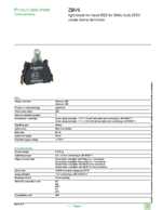 Datasheet for Schneider Electric ZBV6, EAN: 3389110089608