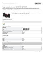 Datasheet for Phoenix Contact 2798530, EAN: 4017918073800