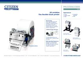 Datasheet for CITIZEN PHU102S Datasheet for CITIZEN PHU102S