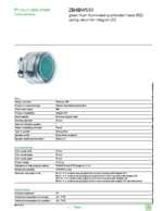 Datasheet for Schneider Electric ZB4BW533, EAN: 3389110892796