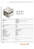 Datasheet for Weidmüller 1565240000, EAN: 4008190134105