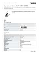 Datasheet for Phoenix Contact 2858991, EAN: 4017918920463