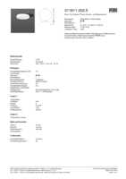 Datasheet for RZB 311611.002.5, EAN: 4051859066712