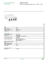 Datasheet for Schneider Electric LUA1C11TQ, EAN: 3389118361041
