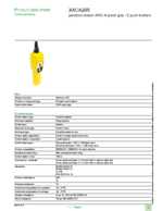Datasheet for Schneider Electric XACA205, EAN: 3389110645026