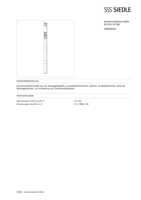 Datasheet for Siedle 200038360-00, EAN: 4015739383603