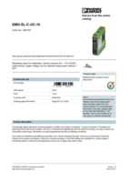 Datasheet for Phoenix Contact 2867937, EAN: 4046356046954