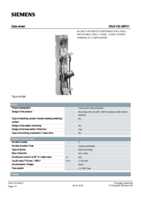 Datasheet for Siemens 3NJ41333BF01, EAN: 4011209513242 Datasheet for Siemens 3NJ41333BF01, EAN: 4011209513242