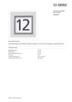 Datasheet for Siedle 200034617-00, EAN: 4015739346172
