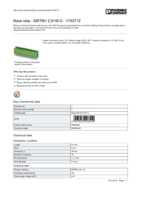 Datasheet for Phoenix Contact 1753712, EAN: 4017918028510