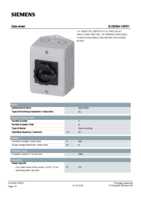 Datasheet for Siemens 3LD20641GP51, EAN: 4011209512146