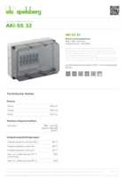 Datasheet for Spelsberg 76232501, EAN: 4013902885374