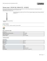 Datasheet for Phoenix Contact 1212572, EAN: 4046356590075