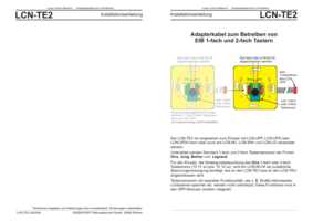 Datasheet for Issendorff LCN-TE2 Datasheet for Issendorff LCN-TE2
