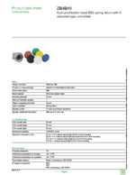 Datasheet for Schneider Electric ZB4BA9, EAN: 3389110120059