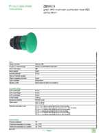 Datasheet for Schneider Electric ZB5AC3, EAN: 3389110904888