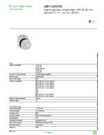 Datasheet for Schneider Electric GBY120003K, EAN: 3606480388781