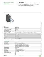 Datasheet for Schneider Electric ZBV18M1, EAN: 3389110861235