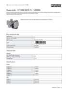 Datasheet for Phoenix Contact 1205590, EAN: 4017918153274