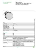Datasheet for Schneider Electric XB7EV07MP, EAN: 3389119041249