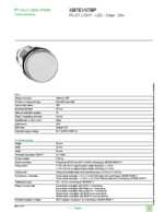 Datasheet for Schneider Electric XB7EV07BP, EAN: 3389119041201