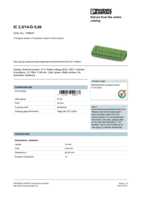 Datasheet for Phoenix Contact 1786527, EAN: 4017918042677