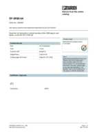 Datasheet for Phoenix Contact 2263007, EAN: 4017918053864