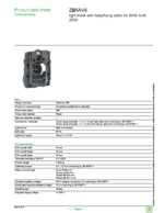 Datasheet for Schneider Electric ZB5AV6, EAN: 3389110908282