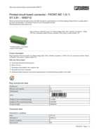 Datasheet for Phoenix Contact 1850712, EAN: 4017918109806