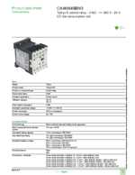 Datasheet for Schneider Electric CA4KN40BW3, EAN: 3389110485813 Datasheet for Schneider Electric CA4KN40BW3, EAN: 3389110485813