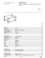 Datasheet for Schneider Electric KNA160ZJ4, EAN: 3606485013237