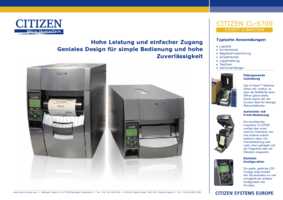 Datasheet for CITIZEN JN28801-0 Datasheet for CITIZEN JN28801-0