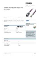 Datasheet for Phoenix Contact 1525607, EAN: 4046356022347