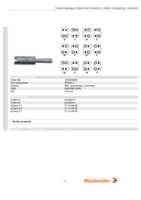 Datasheet for Weidmüller 1203600000, EAN: 4008190120047