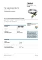Datasheet for Phoenix Contact 2290863, EAN: 4017918058227