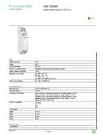 Datasheet for Schneider Electric A9C15409, EAN: 3606480374906
