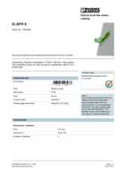 Datasheet for Phoenix Contact 1852095, EAN: 4017918108977