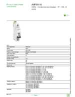 Datasheet for Schneider Electric A9F93110, EAN: 3606480083938