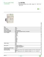Datasheet for Schneider Electric LUCB05BL, EAN: 3389110364088 Datasheet for Schneider Electric LUCB05BL, EAN: 3389110364088