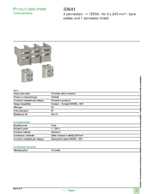 Datasheet for Schneider Electric 33641, EAN: 0785901336419 Datasheet for Schneider Electric 33641, EAN: 0785901336419