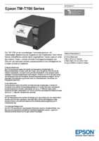 Datasheet for Epson C31CD38032 Datasheet for Epson C31CD38032