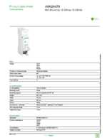 Datasheet for Schneider Electric A9N26478, EAN: 3606480382918 Datasheet for Schneider Electric A9N26478, EAN: 3606480382918