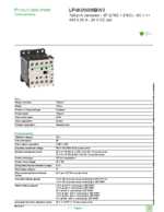 Datasheet for Schneider Electric LP4K09008BW3, EAN: 3389110498912 Datasheet for Schneider Electric LP4K09008BW3, EAN: 3389110498912