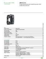 Datasheet for Schneider Electric ZB5AZ104, EAN: 3389110925708