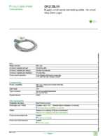 Datasheet for Schneider Electric SR2CBL09, EAN: 3606480388583