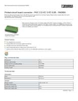 Datasheet for Phoenix Contact 1942604, EAN: 4017918879129
