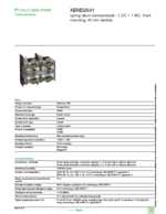 Datasheet for Schneider Electric XEND2641, EAN: 3389110607802