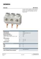 Datasheet for Siemens 3RV19155A, EAN: 4011209276468